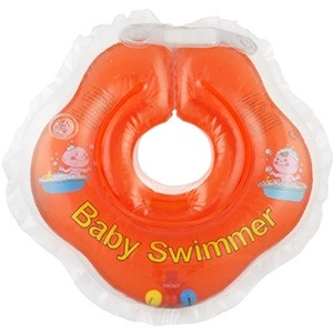 Круг для купания младенцев BS02 -B с погремушкой (0-24месяцев) (ИМ)