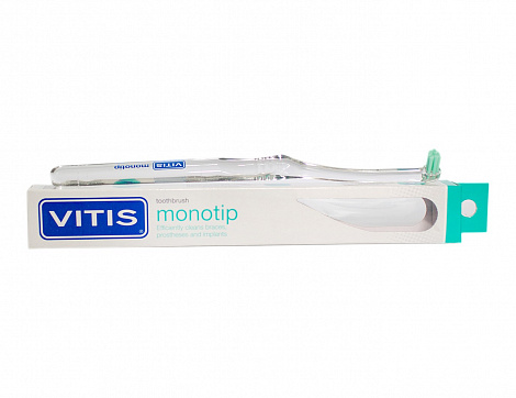 Зубная щетка Vitis Monotip  в твердой упаковке