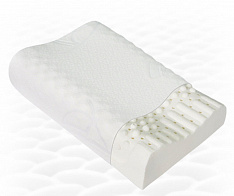Ортопедическая подушка массажная для подростков из латекса Т.705 (ТОП-205)