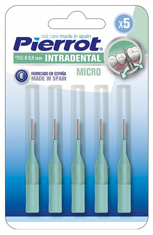 Межзубные ершики Pierrot Micro Interdental (0.9mm) 5 штук 8411732104928