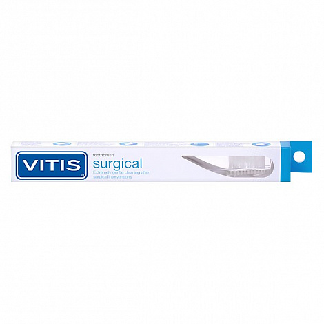 Зубная щетка Vitis Surgical в твердой упаковке
