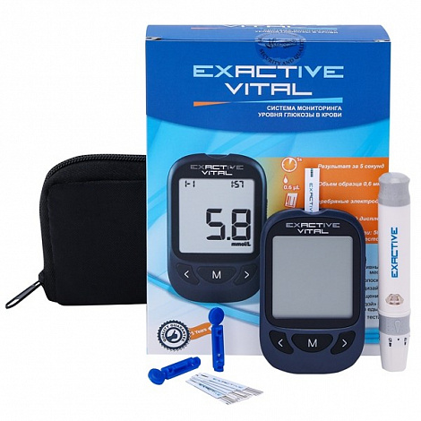 Глюкометр Exactive Vital