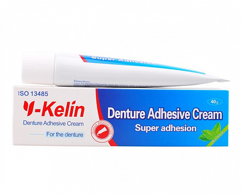 Фиксирующий крем для зубных протезов Y-kelin, 40 гр. Pierrot