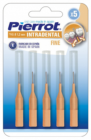 Межзубные ершики Pierrot Fine Interdental (1.2mm) 5 штук 8411732080833