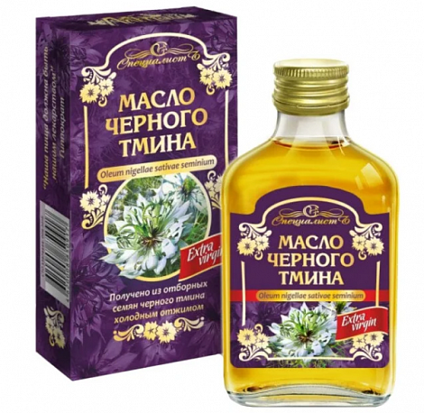 Масло черного тмина Специалист 100 мл